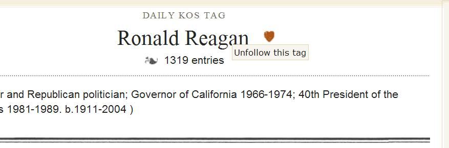 DK4 TAG UNFOLLOW Ronald Reagan