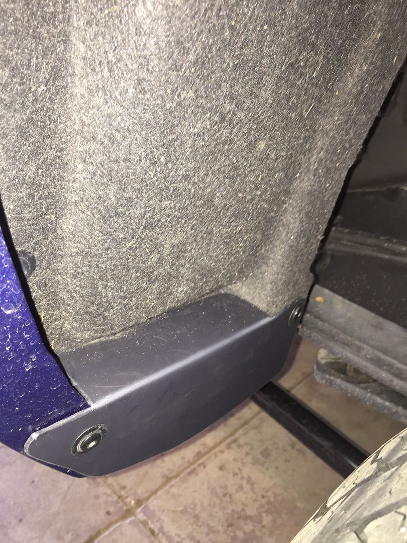 Mud flaps in front of rear tires 20142018 Silverado & Sierra Mods