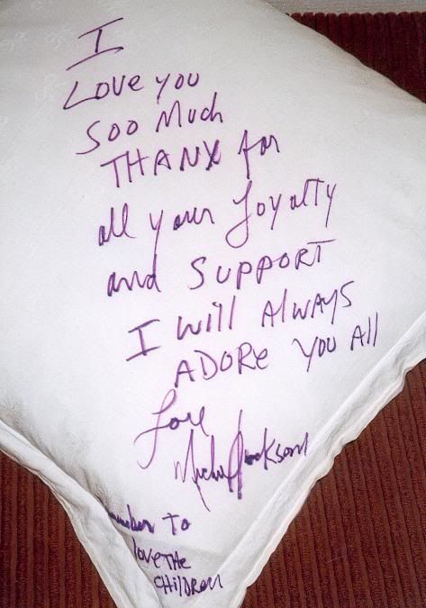 Michael Jackson Handwritten Love Letter Michael Jackson Handwritten Love Letter