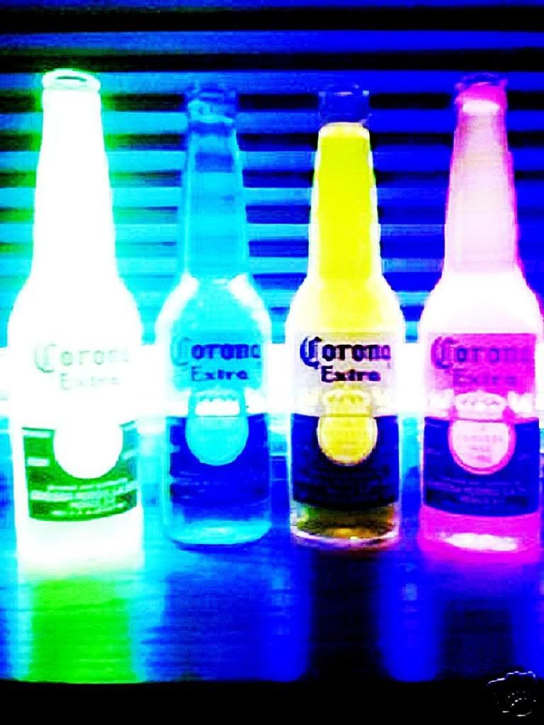 Neon Bottles