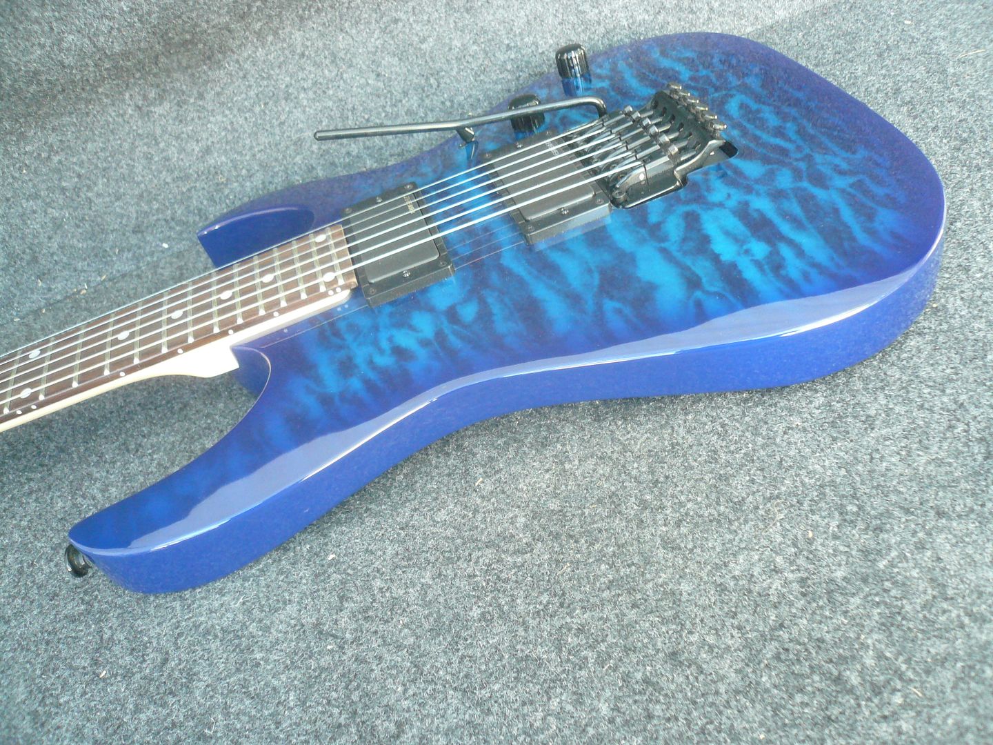 IBANEZ GRGA42TQATBB ELECTRIC SOLID BODY GUITAR EMG PICKUPS Edge III