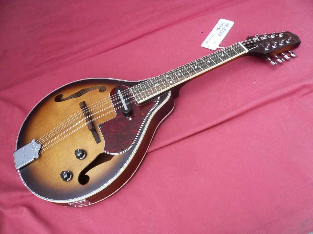 IBANEZ M510EOVS A TYPE ACOUSTIC & ELECTRIC MANDOLIN BROWN VINTAGE