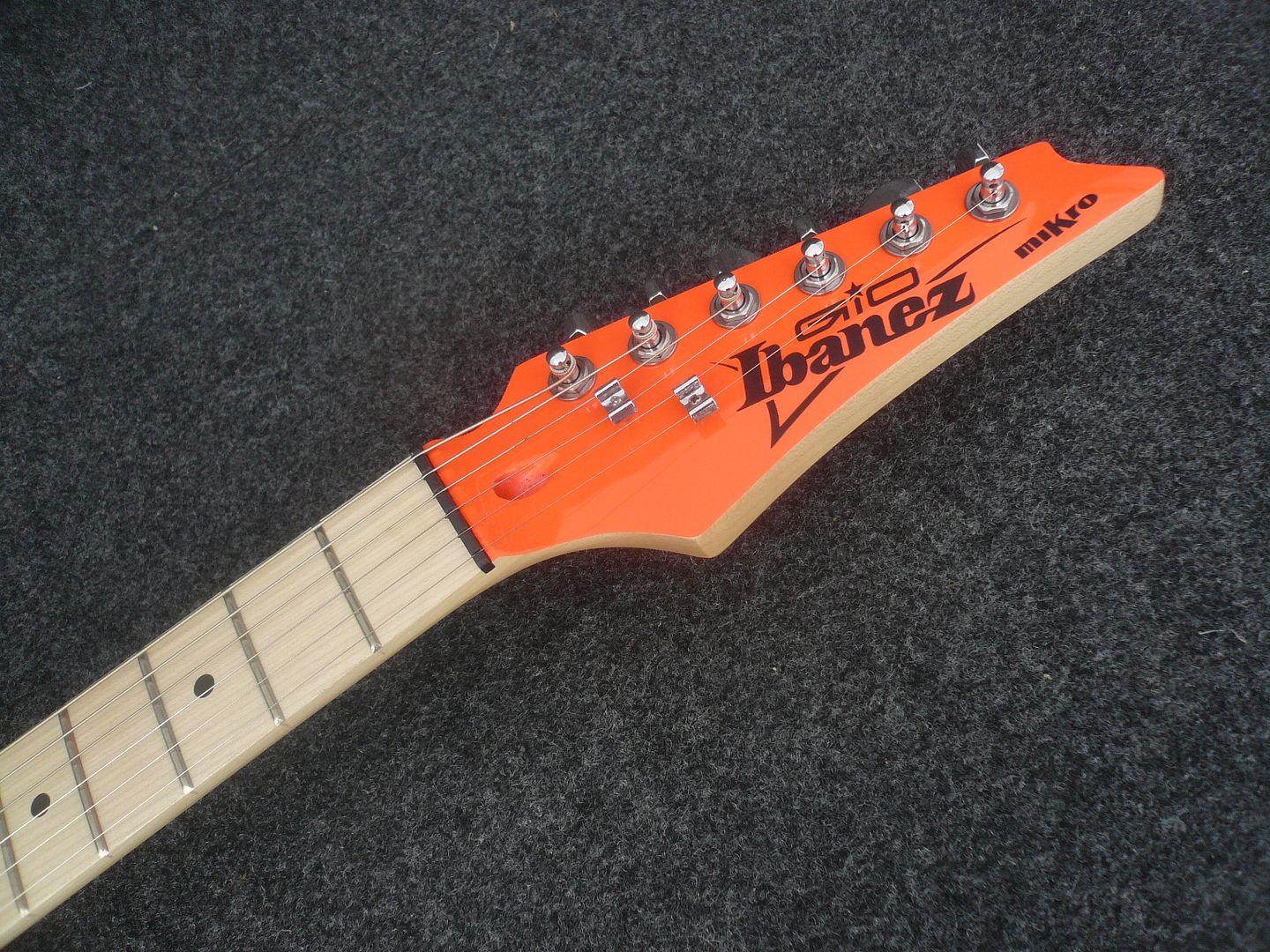 IBANEZ GRGM21MVOR Mikro Compact Electric Guitar Maple Fretboard Vivid