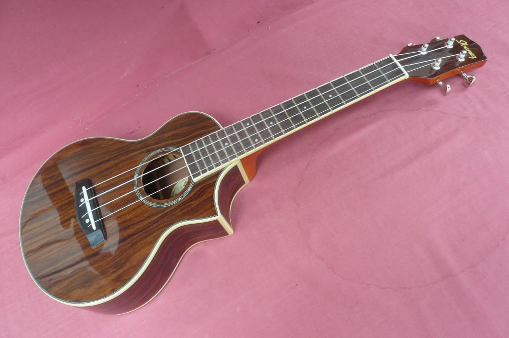Ibanez UEW60CBE ukulele EXOTIC WOOD ELEC ACOUSTIC UKE eBay
