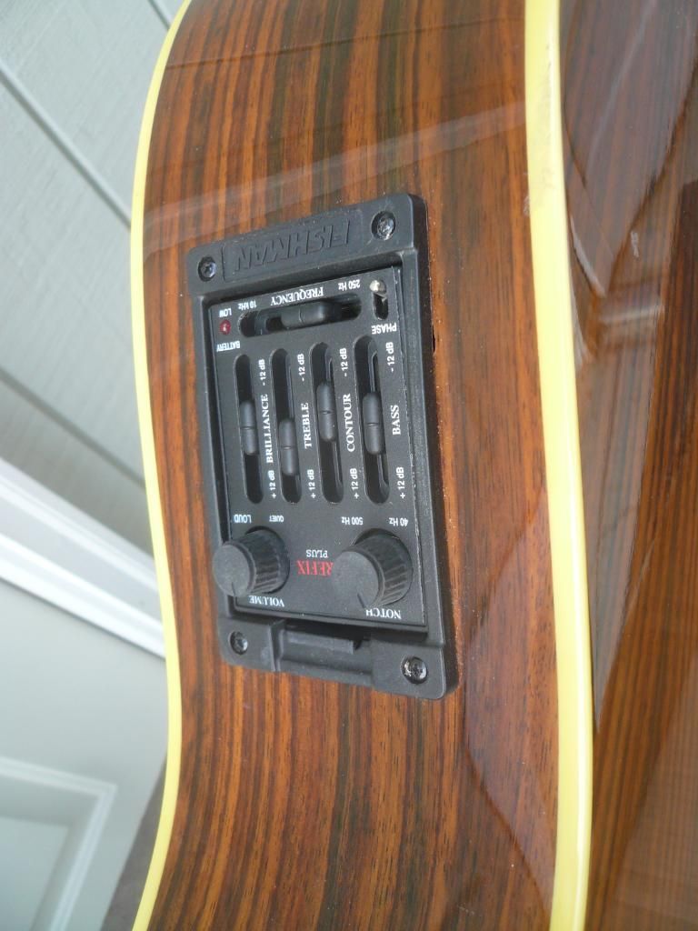 Ibanez FISHMAN PREFIX PLUS PREAMP ACTIVE EQ , SONICORE TRANSDUCER, END