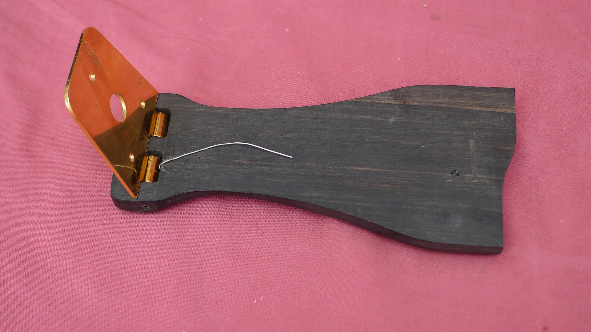 IBANEZ Benson Guitar Tailpiece Wood FOR LGB300 JAZZ ARCHTOP