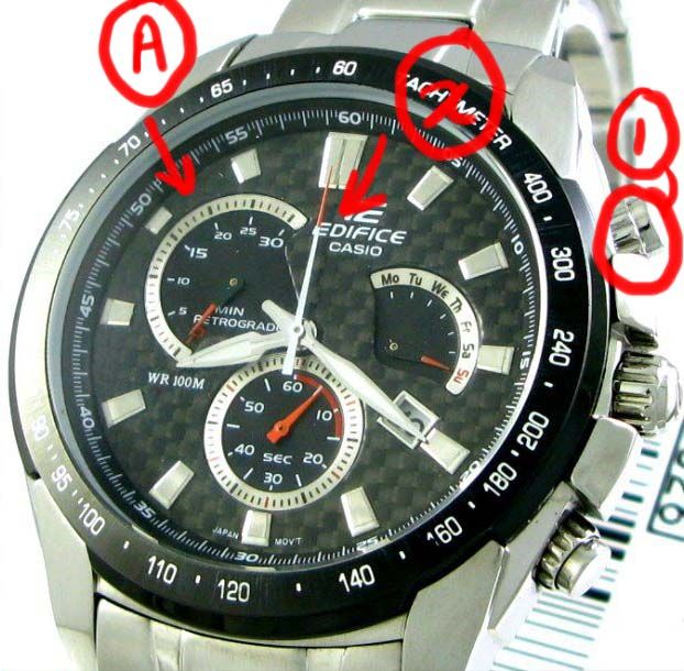 Spot A Fake CASIO- EDIFICE Watches