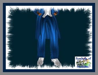 Blue Tux Pants