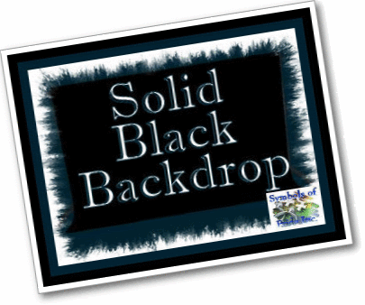 Solid Black Drop