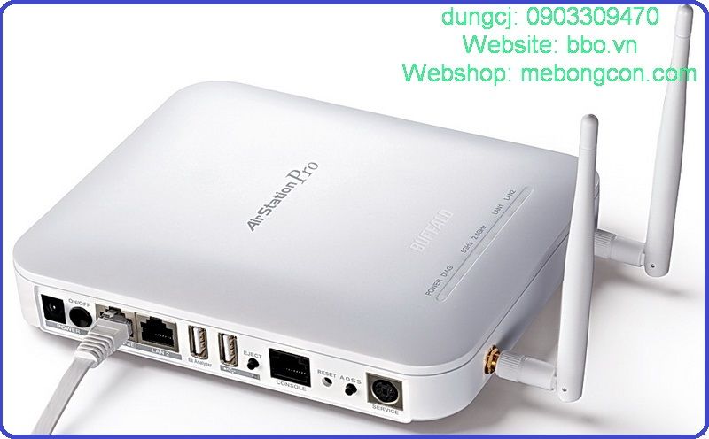 Wifi Router Buffalo, Modem Wifi ADSL 2+ Modem 3G, USB thu Wifi. Toàn hàng BUFFALO - 13