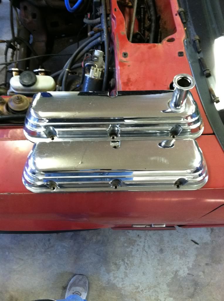 For Sale Fox body chrome stock valve covers Ford Mustang Forums