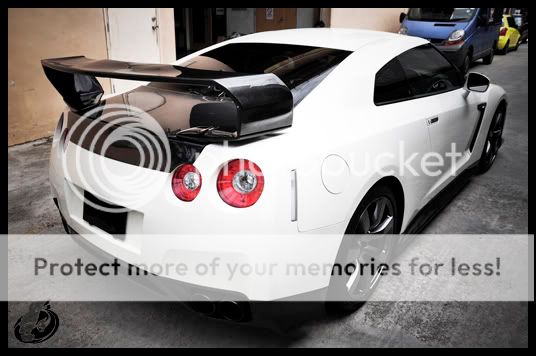 cosmetic carbon Fibre rear trunk Nissan skyline r35gtr  