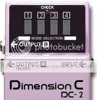 BOSS DC 2 Dimension C Chorus Made in Japan Vintage  