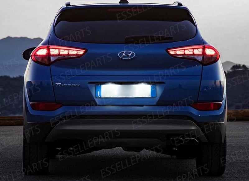 COPPIA LUCI TARGA 5 LED FIAT PUNTO EVO SPEGNI SPIA CANBUS 100% NO AVARIA - Foto 12