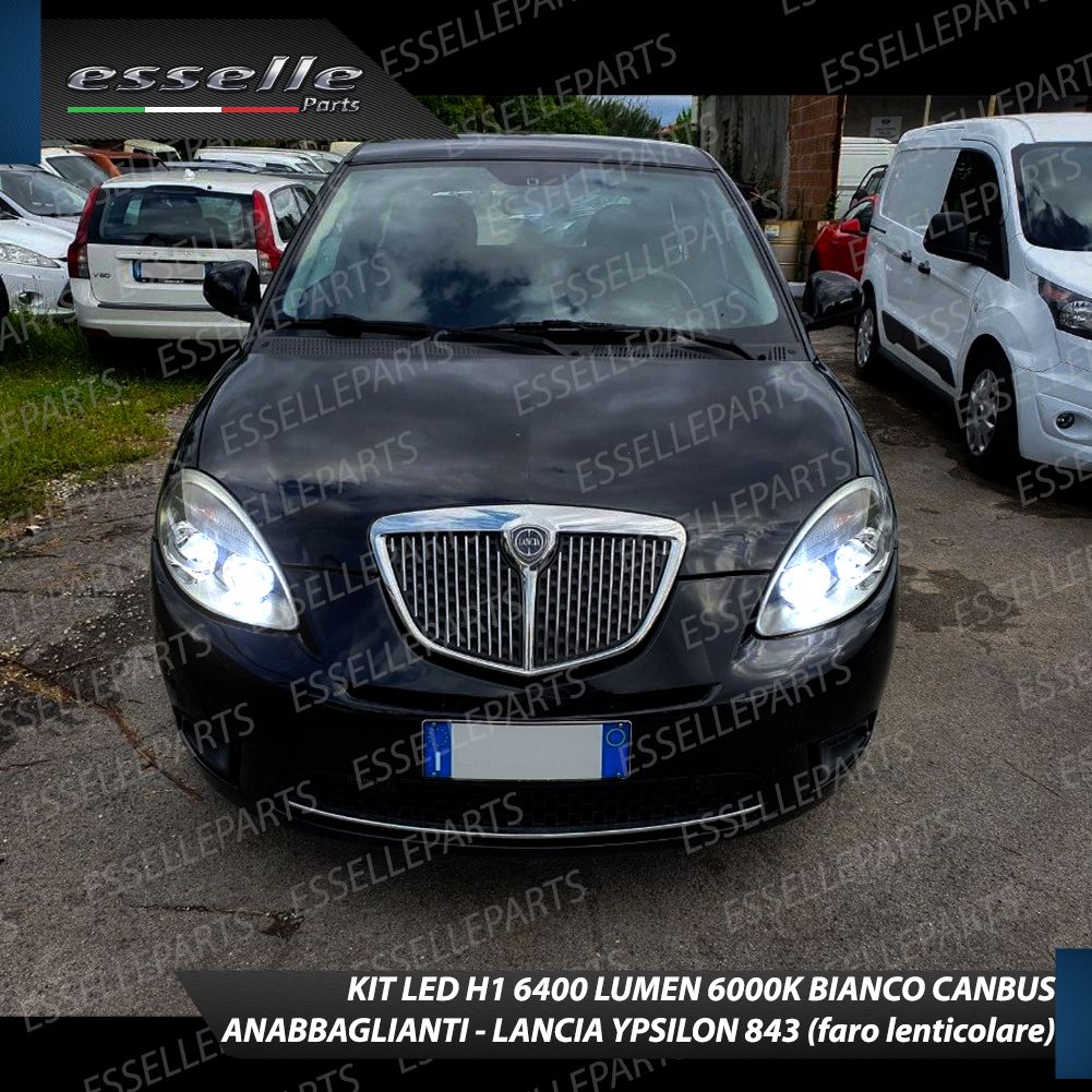 Kit Full LED H4 CANBUS 8000 Lumen 6000K Bianco Per LANCIA YPSILON 846 - Foto 11