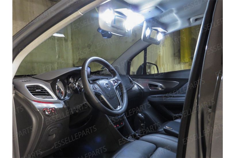 KIT FULL LED INTERNI OPEL MOKKA X RESTYLING COMPLETO LUCI TARGA LED 6000K - Foto 4