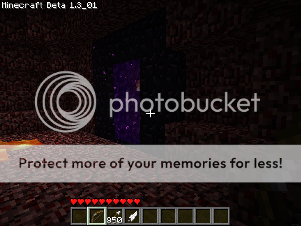 I drowned the nether... Survival Mode Minecraft Java Edition