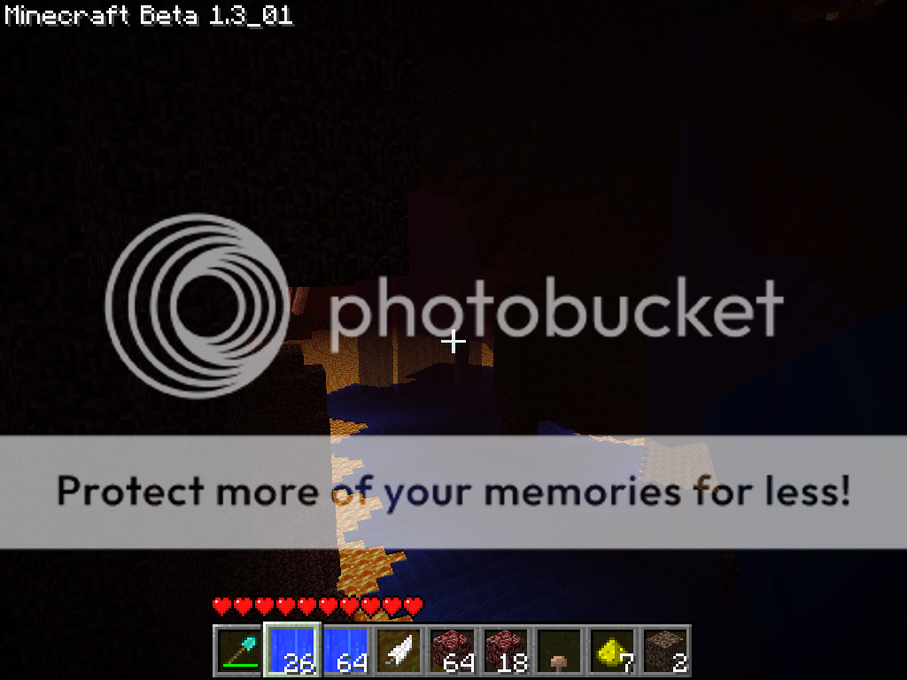 I drowned the nether... Survival Mode Minecraft Java Edition