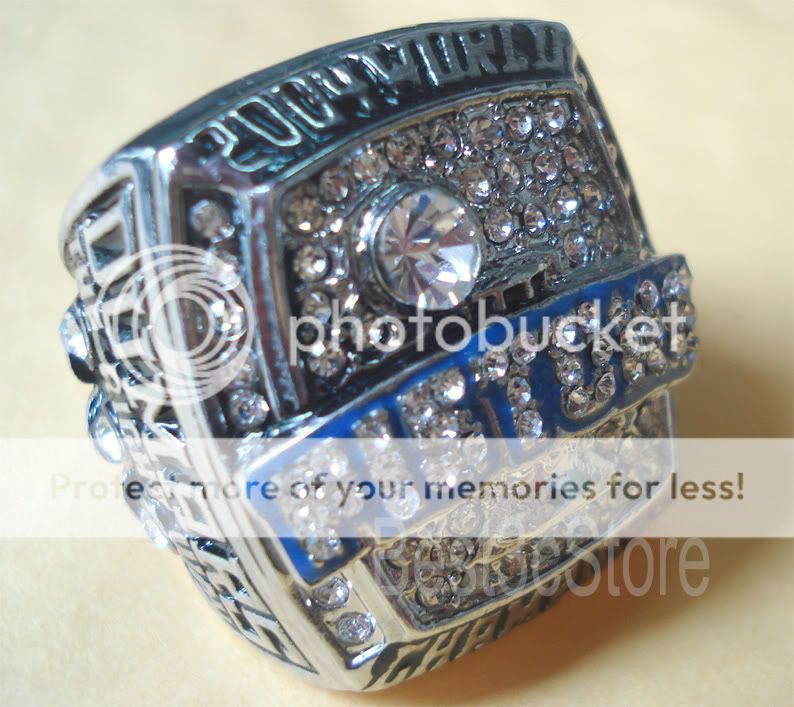 2004 NBA Detroit Pistons Dumars Champion Championship Ring Replica 