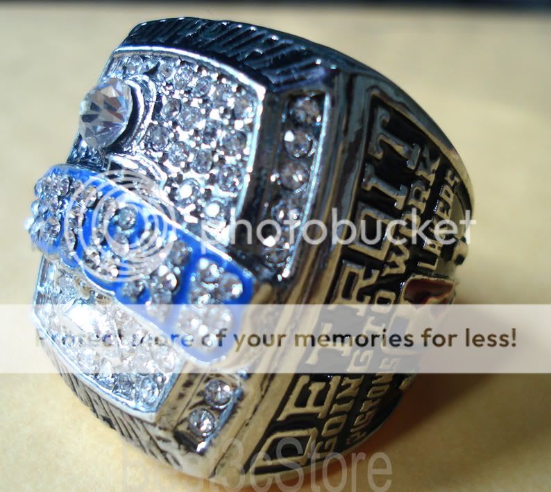 2004 NBA Detroit Pistons Dumars Champion Championship Ring Replica 